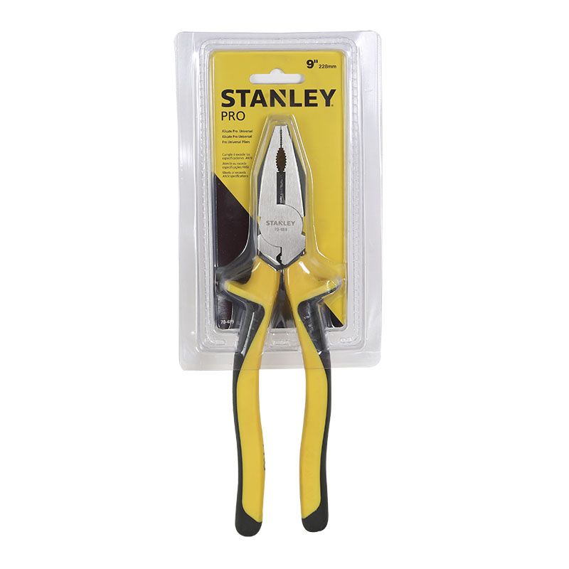 Alicate pro universal 22.86 cm (9") mango bimaterial Stanley