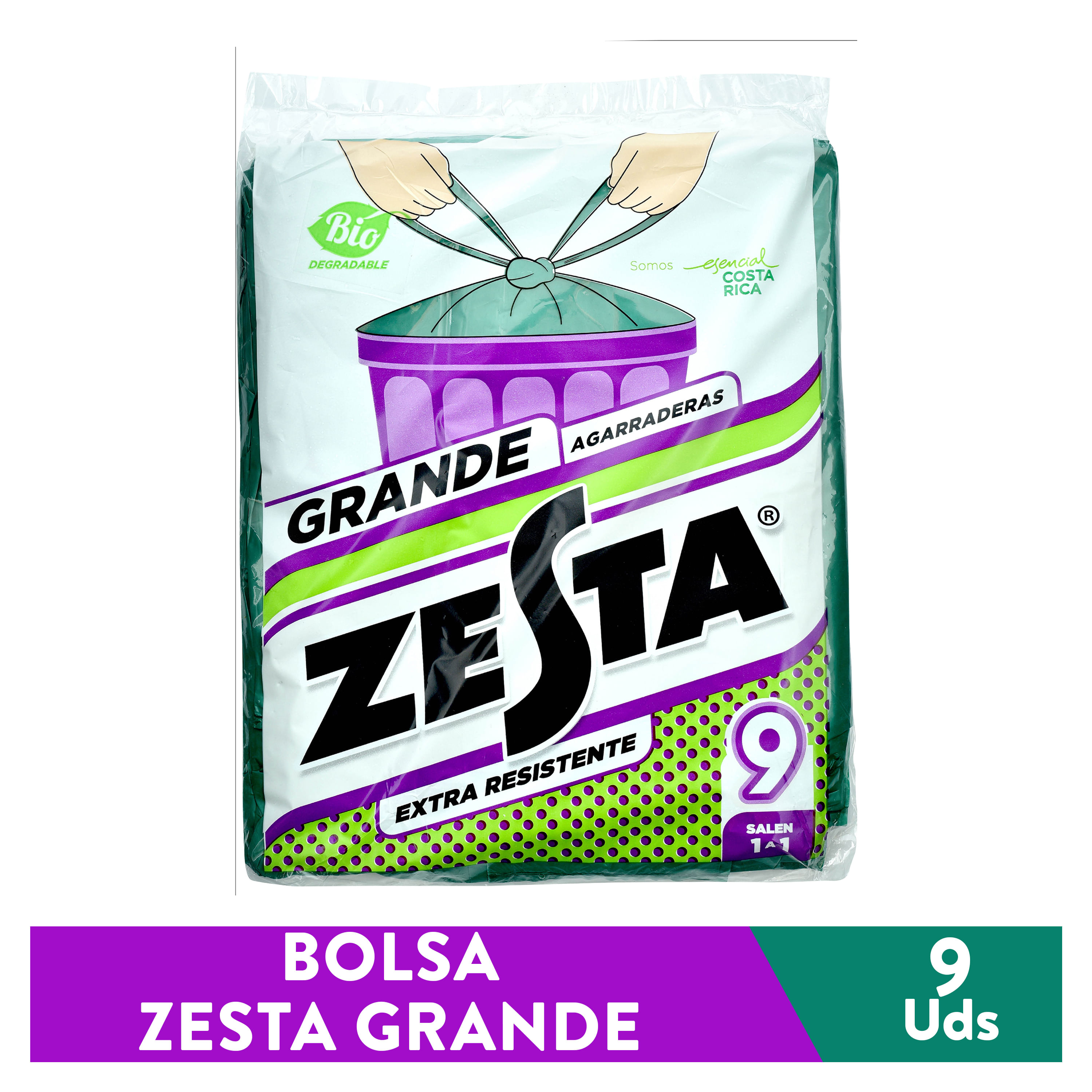 Bolsas Zesta para basura - 9 uds