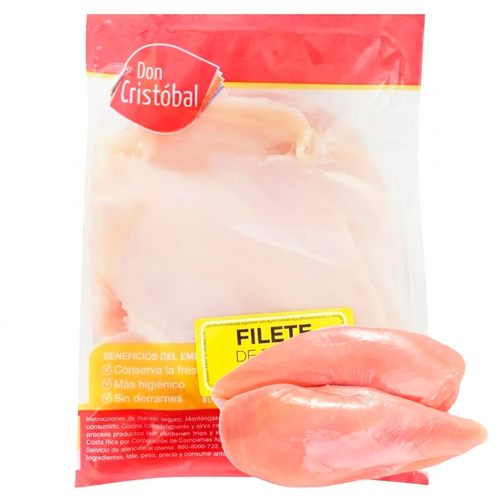 Filete de Pollo Sin Piel Don Cristóbal Nacional por Kilo