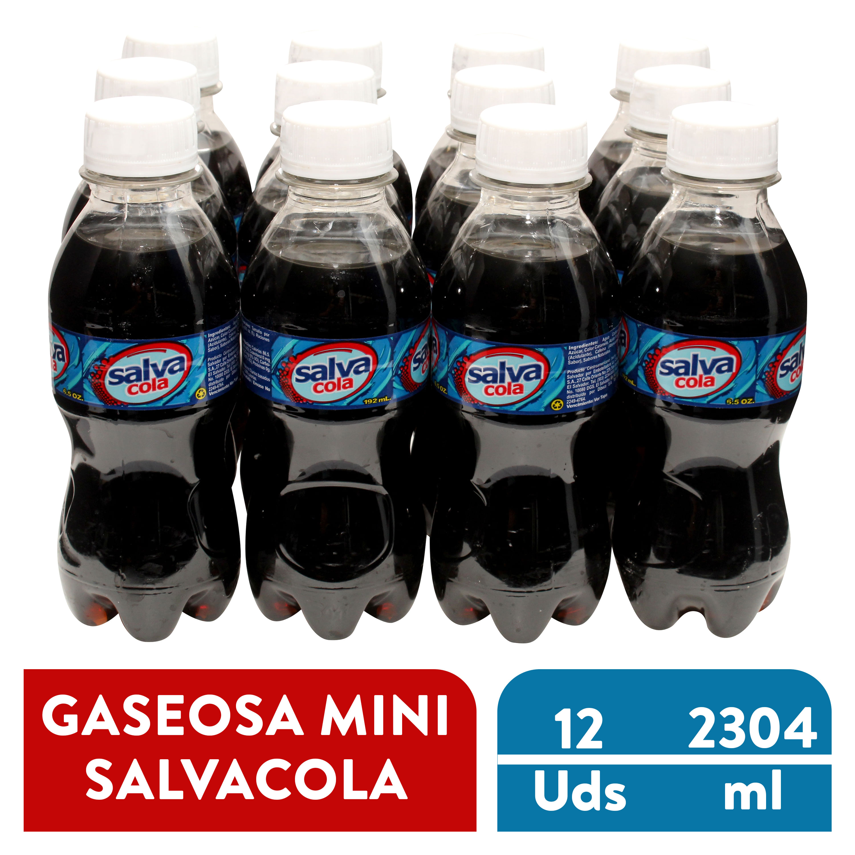 Gaseosa Salvacola Mini - 2304 ml - 12 Pack