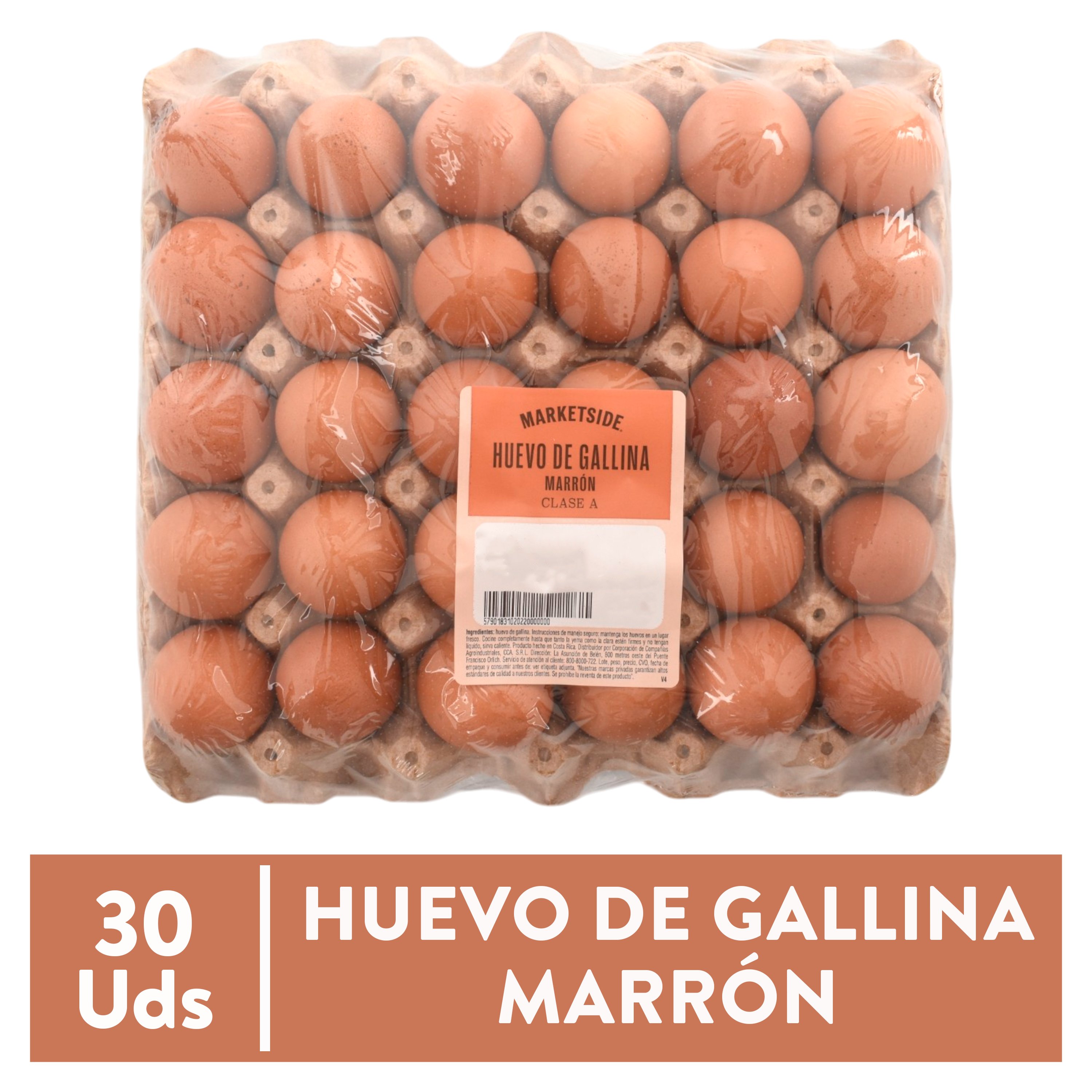 Huevo de Gallina Marrón Cartón de 30 Uds por Kilo Don Cristobal