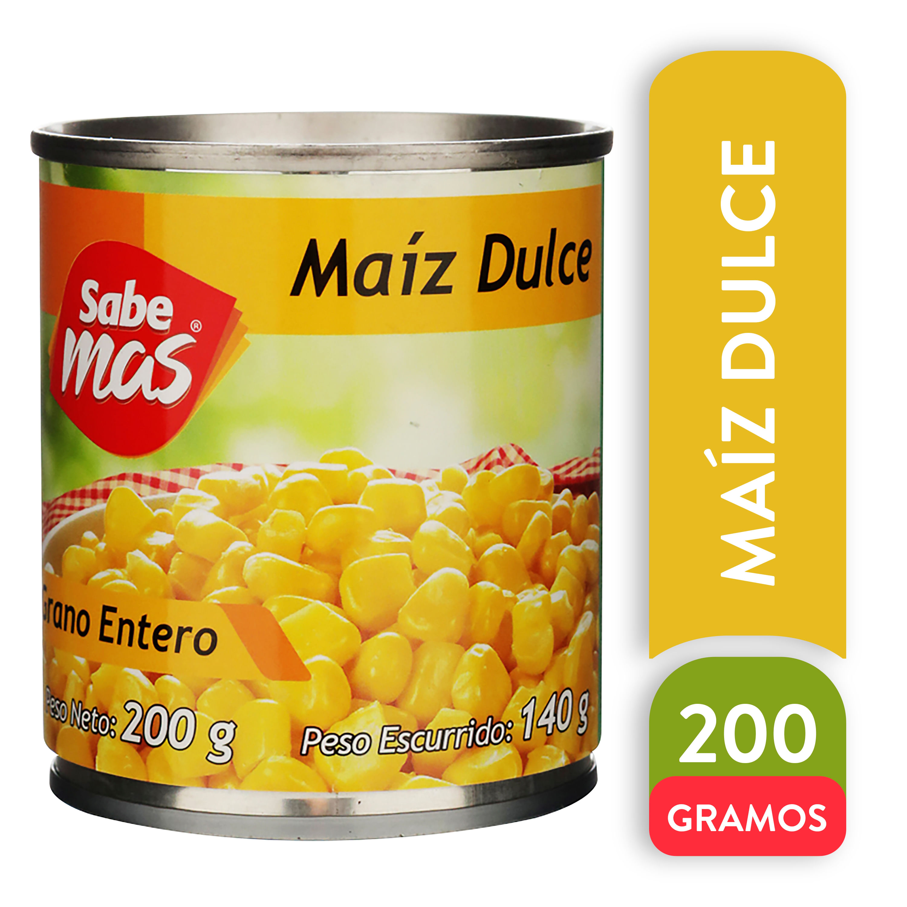 Maíz dulce grano entero - 200g