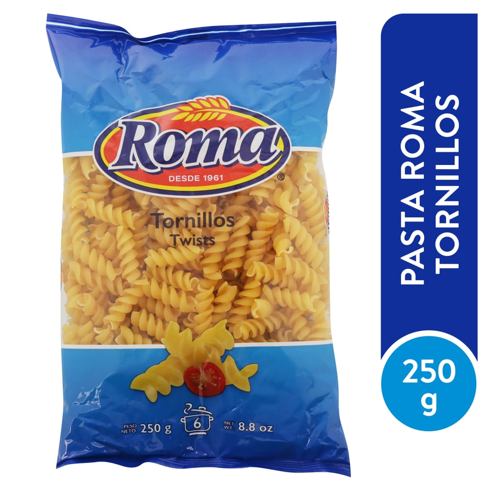 Pasta Roma tornillo mediano paquete - 250 g